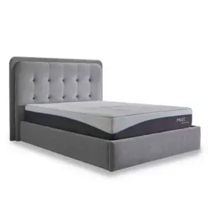 Ray LED Manual End Lift Ottoman Bed Frame